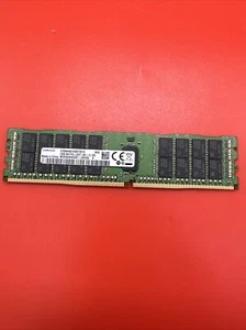 32GB 2Rx4 PC4-2400T Samsung M393A4K40CB1-CRC0Q Server RAM - Picture 1 of 4