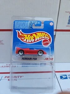 Hot Wheels 1996 First Editions Ferrari F50 Laced Wheels Sealed In Short Card - Picture 1 of 14