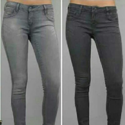 Bleulab REVERSIBLE Detour Legging French Chalk Gray Grey Skinny Jeans 6 Sz 28 - Image 1 of 4