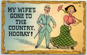 Postal - My Wife's Gone to the Country, Hooray! - Imagen 1 de 2
