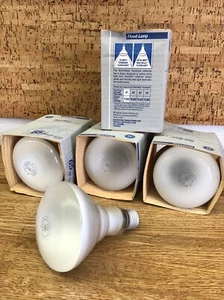 4-GE VINTAGE 65-WATT R30 770 LUMENS INDOOR Reflector Floodlights - Picture 1 of 5