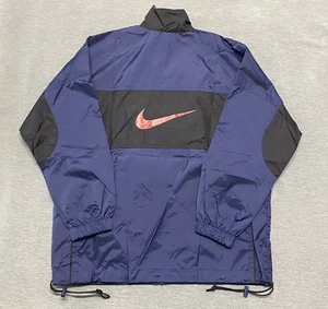 Vintage Nike Jacket Boys XL 18-20 Relaxed Windbreaker Coat Center Swoosh 1990s - Picture 1 of 14