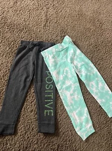 NEW NWT Love Republic Girls size 5/6 Sequin Tie Dye 2-Pack Joggers pants - Picture 1 of 1
