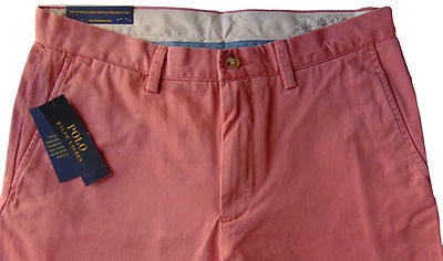 Men's POLO RALPH LAUREN Muted Red Twill Chino Pants 32x30 NWT NEW Classic Fit - Image 1 of 4