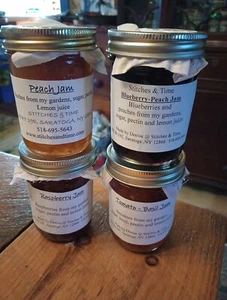 4 Jars Of Homemade Jam - Picture 1 of 4