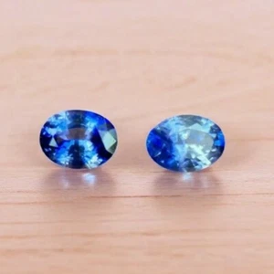 1.04 Cts | natural loose|Sapphire | Blue | Oval Shape | Step cut - Srilanka - Picture 1 of 5