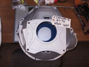 1965-73 Ford 289 302 6 Bolt 164T Aluminum 4 Speed Bell Housing C5AA-6394-B - Picture 1 of 5