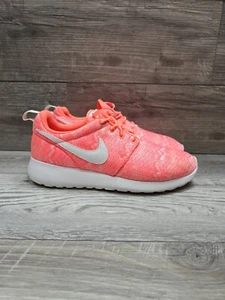 Nike Roshe Run Print GS Tenis Juveniles 6.5Y Brillantes Zapatos para Correr 677784-800 - Imagen 1 de 12