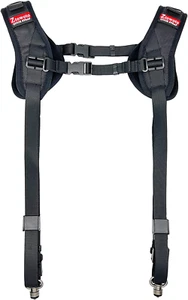 Camera Shoulder Double Strap Harness Quick Release Adjustable Dual Camera Tether - Picture 1 of 12
