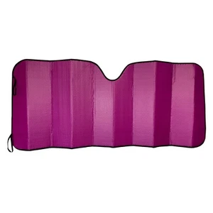 New Matte Pink Front Windshield Accordion Sun Shade 27" x 67" - Picture 1 of 2