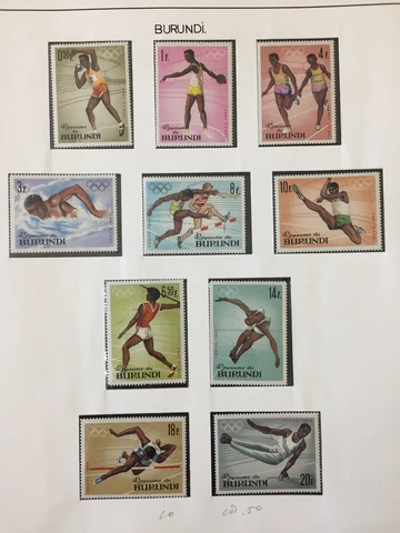 Sport Burundi Bhutan Albania Maldives 1964 Sport MNH+Sheets (45+) AB3151 Cover