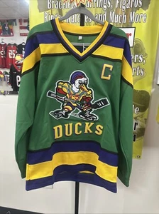 Maglia da hockey D-5 Mighty Ducks #96 Charlie Conway taglia media film - Foto 1 di 12