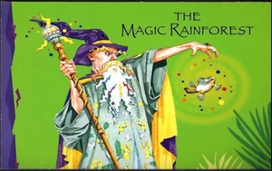 Australia The Magic Rainforest 2002 conjunto de 6 y mini hoja paquete de estampillas, sin abrir - Imagen 1 de 2