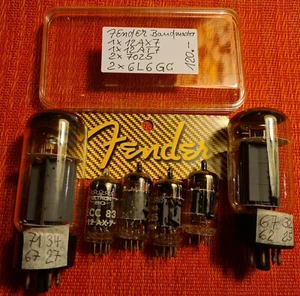 Fender Bandmaster Vintage zestaw rur - Zdjęcie 1 z 2