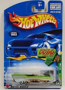 Hot Wheels 2001 Treasure Hunt Series '57 Roadster Real Riders #3/12 LE MOC - Picture 1 of 4