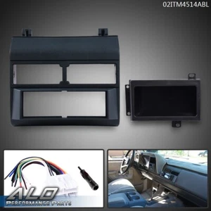 Fit For 88-1994 Chevy GMC Trucks Car Stereo Radio Dash Kit Antenna Harness Blue - Picture 1 of 12