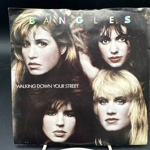 Bangles Walking Down Your Street Pop Rock NM/EX+ 45 7" Vinyl. - Imagen 1 de 4