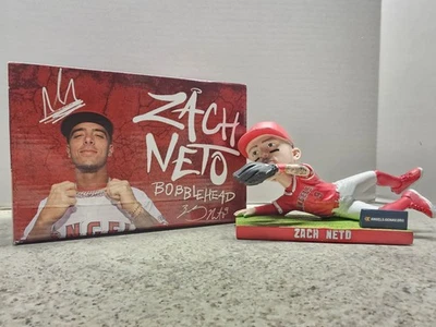 Zach Neto Los Angeles Angels MLB 2025 SGA Bobblehead NIB - Image 1 of 4