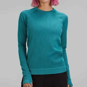 Lululemon Rest Less Pullover / Heathered Berry Rumble Robbed / Damengröße 4 - Bild 1 von 6