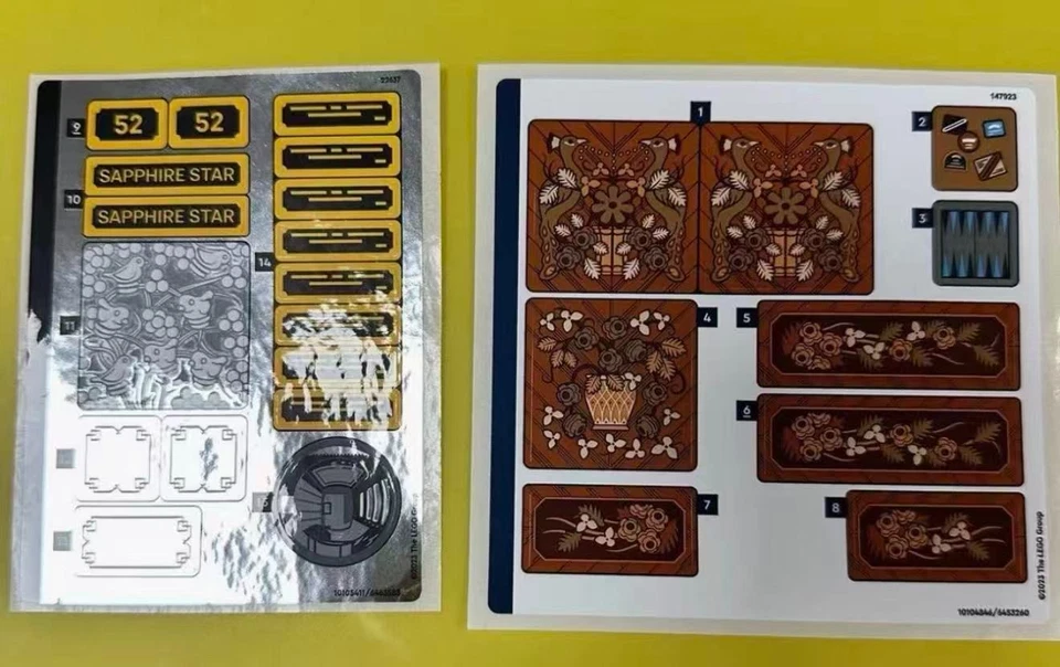 LEGO 21344 - El tren Orient Express - Solo pegatinas - Nuevo Foto 1 de 1