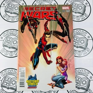 🔑 SECRET WARS #1 '15 NM Exclusiva VARIANTE MARVEL 1er Cameo App God Emperor Doom - Imagen 1 de 5