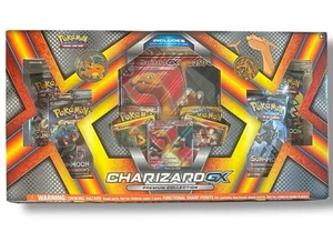 Pokemon Charizard GX Premium Collection Box XY Evolutions Burning Shadows + - Picture 1 of 6