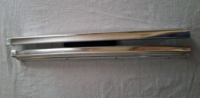 Комплект хромированной отделки стойки B от оригинального производителя для BMW 2002 - Изображение 1 из 4