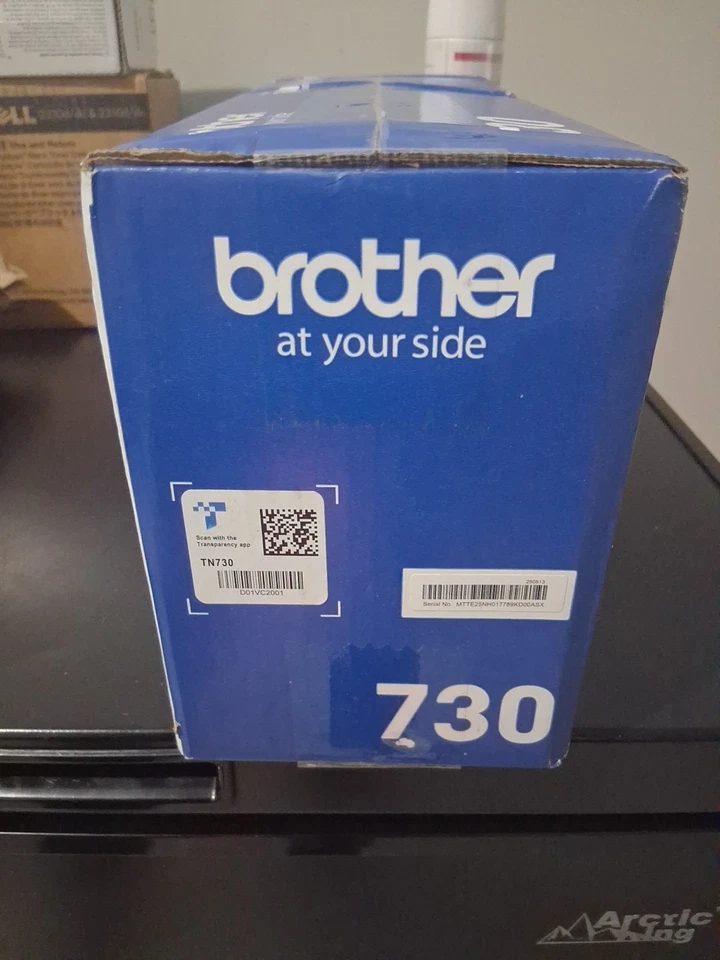 Cartucho de tóner negro Brother TN730 genuino original auténtico OEM TN730 SELLADO Foto 1 de 1