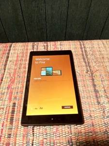 Kindle Fire HD 8 7a generazione - SX034QT Nero - Testato - Foto 1 di 2