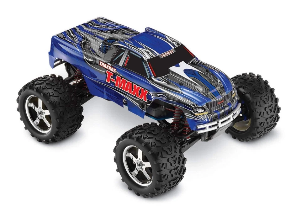 Traxxas T-Maxx 3.3 4WD RTR Nitro Monster Truck Blue - Image 1 of 2