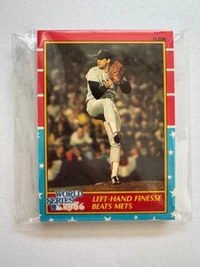 1987 Fleer Baseball World Series 1986 12 Karten Set Red Sox vs Mets - Bild 1 von 3