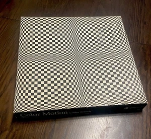 Edna Andrade Art Optical Illusion Vtg 1966 Springbok Puzzle Color Motion 20x20 - Picture 1 of 3