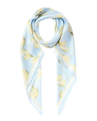 Givenchy All Over Large Silk Scarf Women's Blue - Image 1 of 3
