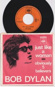 Bob DYLAN * Just Like A Woman * 1966 Dutch 45 * - Picture 1 of 2