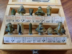 11-teiliges Hartmetall-Tipped Mehrzweck-Fräser-Bit-Set, 11-teilig - Bild 1 von 4