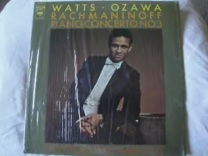 WATTS OZAWA RACHMANINOFF PIANO CONCERTO NO.3 VINYL LP NEW YORK PHILHARMONIC 1970 - Picture 1 of 3