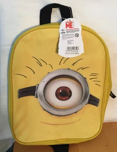 Kinderrucksack Minions, 30 x 22 x 9,5cm, verstellbare Träger, mit Etikett, NEU - Bild 1 von 3