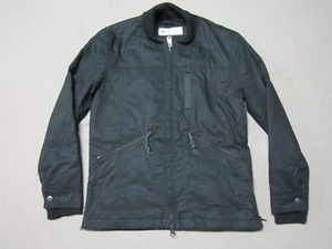 DICKIES CONSTRUCT MENS FULL ZIP BLACK BOMBER STYLE COAT JACKET SIZE MEDIUM RARE - Picture 1 of 5