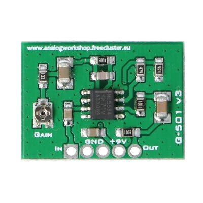 Active Onboard Guitar Preamp G-501 v3 AnalogWorkshop