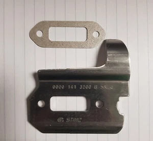 GENUINE STIHL TS410 TS420 EXHAUST GASKET COOLING PLATE - Picture 1 of 1