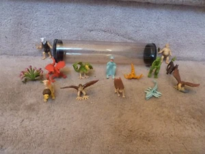 Lot of 14 VINTAGE 1970s K Brand Mythological Movie Monsters Toy Figures 1 3/4" - Picture 1 of 11