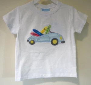 NWT Classic Whimsy Applique Crayon Car Shirt Boy's Size 5 - Picture 1 of 1