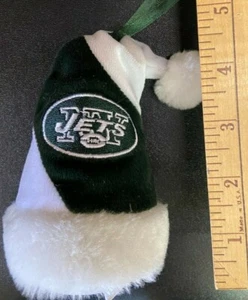 New York JETS Mini Santa Hat Ornament - Picture 1 of 1