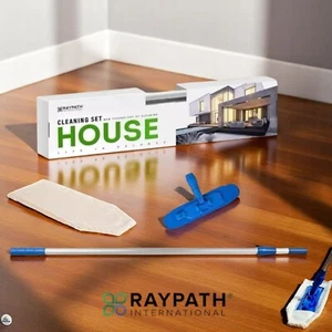 JUEGO DE FREGONA Raypath International Almohadilla de piso de mantenimiento para pisos y paneles de madera - Imagen 1 de 24