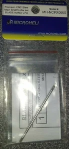 Juego de eje/cuello principal/acero CNC de precisión Microheli MH-NCPX066S nuevo - Imagen 1 de 1