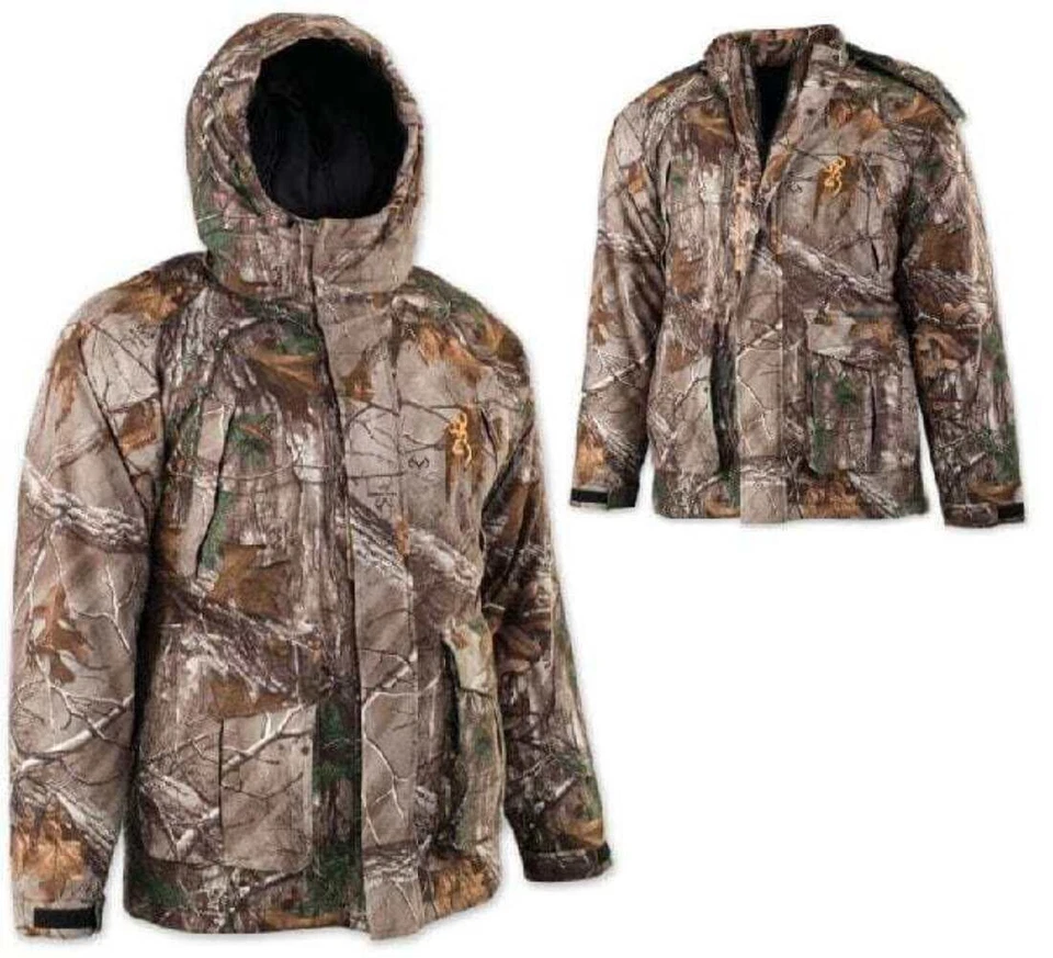 NEW Browning Wasatch Junior Insulated Rain Parka Jacket REALTREE XTRA MD MSP $99 - Image 1 of 4