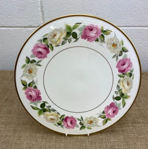 VINTAGE ROYAL WORCESTER ROYAL GARDEN ELGAR FEINES BONE CHINA KUCHENPLATTE PLATTE - Bild 1 von 8