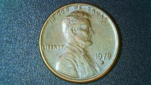 1979-D Lincoln Penny, RPM, Circulated - Picture 1 of 3