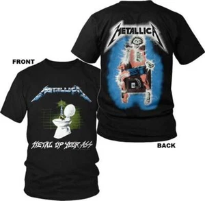 METALLICA - Metal Up Your Ass: T-shirt - NEW - SMALL ONLY - Picture 1 of 1