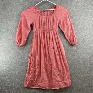 Old Navy Women's Maternity Dress Size XS Pink 3/4 Sleeve Floral Pullover - Picture 1 of 10